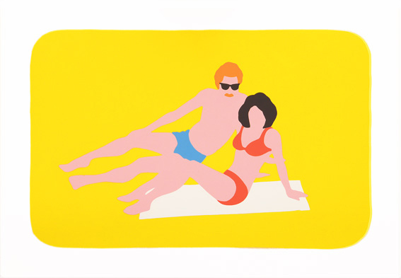 70's Sunbathers by Matt Falle